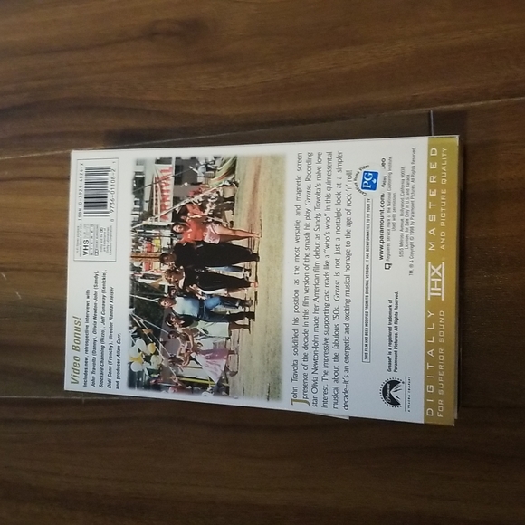 Grease movie 20th Anniversary limited edition VHS Cassette tape - Picture 2 of 6